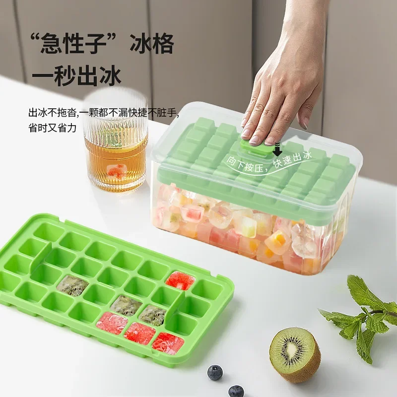 Ice Cream Mold Ice Cube Tray Mold Silicone Grid with Lid Popsicle Making Chocolate Mould Summer DIY Drink Cool Tea Milk Whiskey 
Ice Cream Mold Ice Cube Tray Mold Silicone Grid with Lid Popsicle Making Chocolate Mould Summer DIY Drink Cool Tea Milk Whiskey