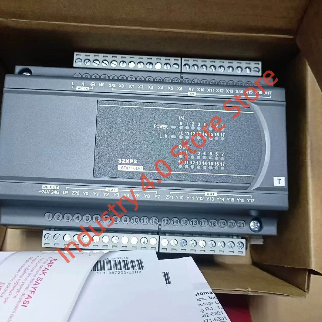 DVP32XP200T module New original DVP40EC00R3
DVP32XP200T module New original DVP40EC00R3