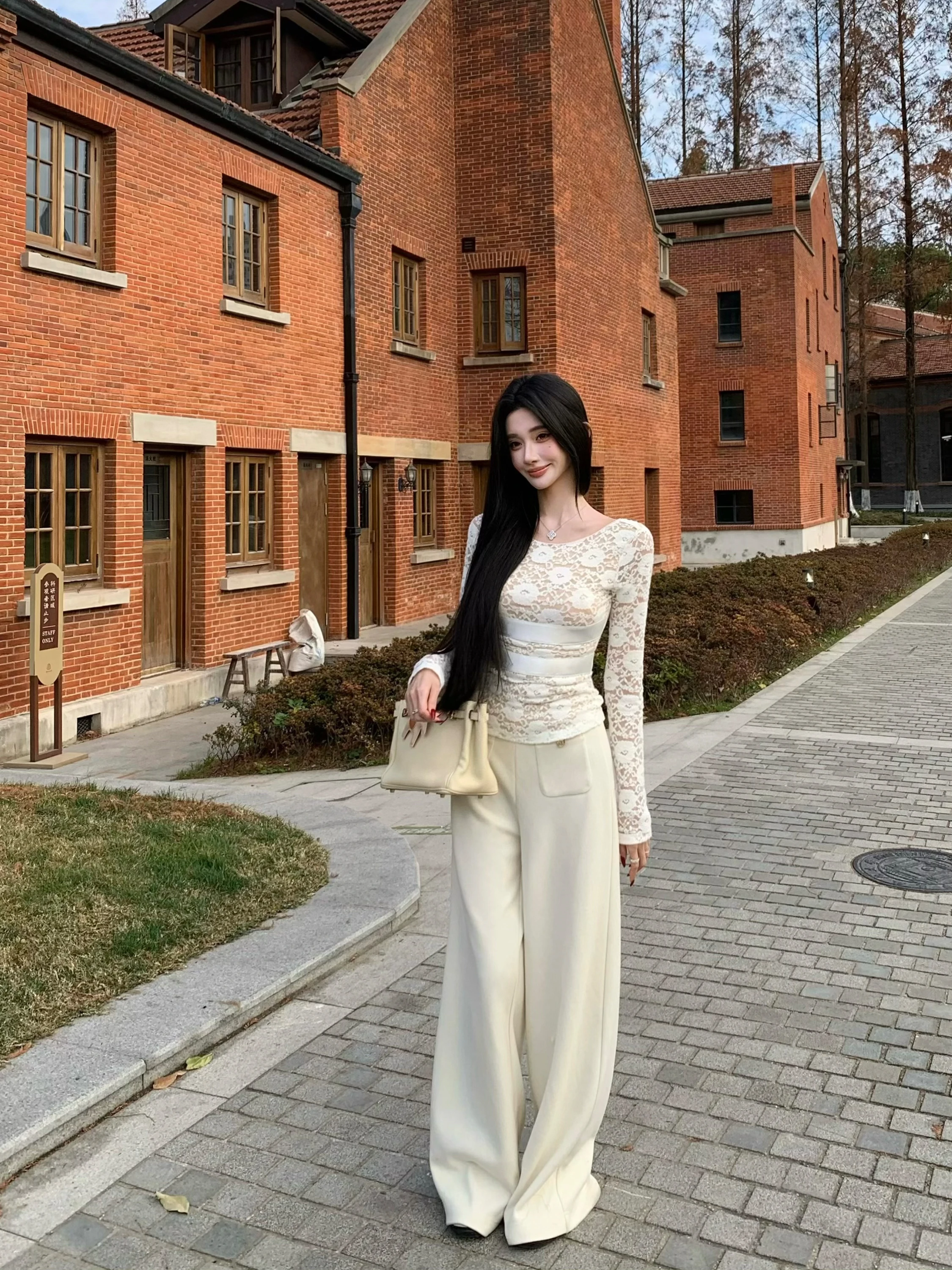 Barb Chill Knitted Wide Leg Casual Pants Women's Winter Comfortable Loose Fit Trousers Leisurely Walks Soft Cotton Blend
Barb Chill Knitted Wide Leg Casual Pants Women's Winter Comfortable Loose Fit Trousers Leisurely Walks Soft Cotton Blend