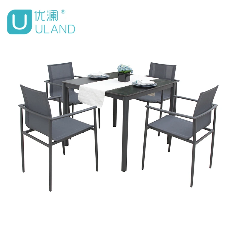 Uland Good Quality Modern Stainless-Steel Furniture Table With Chair Dining Room Black Restaurant Table
Uland Good Quality Modern Stainless-Steel Furniture Table With Chair Dining Room Black Restaurant Table