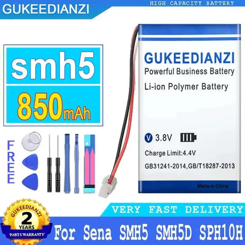 850mAh Earphone Battery for Sena SMH5 SMH5D SPH10H Bluetooth Headset, smh5 
850mAh Earphone Battery for Sena SMH5 SMH5D SPH10H Bluetooth Headset, smh5