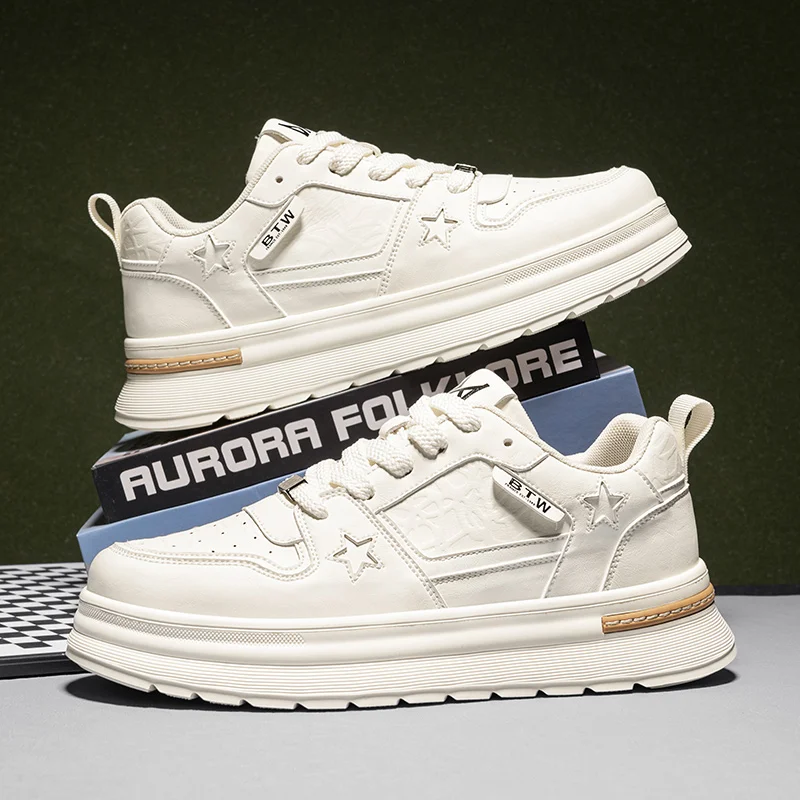 Men's Casual Sneakers 2025 Trendy Fashionable Unisex Shoes Durable Anti-slip Thick-soled Elevator Comfortable Breathable Easy-cl
Men's Casual Sneakers 2025 Trendy Fashionable Unisex Shoes Durable Anti-slip Thick-soled Elevator Comfortable Breathable Easy-cl