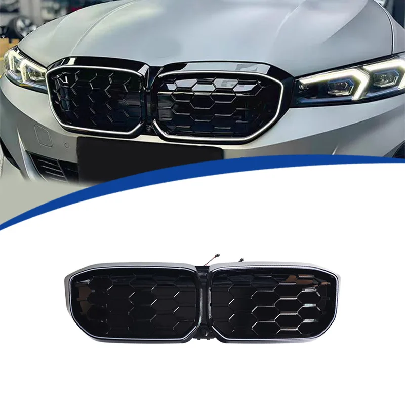 For 2022-2024 BMW i3 Meteor Style LED Illuminated Grille, Direct Replacement, PC Material.
For 2022-2024 BMW i3 Meteor Style LED Illuminated Grille, Direct Replacement, PC Material.