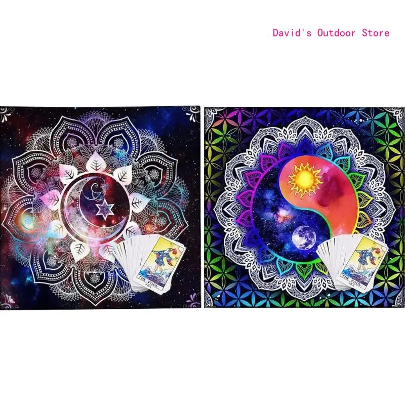 Tarot Cards Tablecloth Altars Cloth Oracles Divinations Board Game Accessories X3UA
Tarot Cards Tablecloth Altars Cloth Oracles Divinations Board Game Accessories X3UA