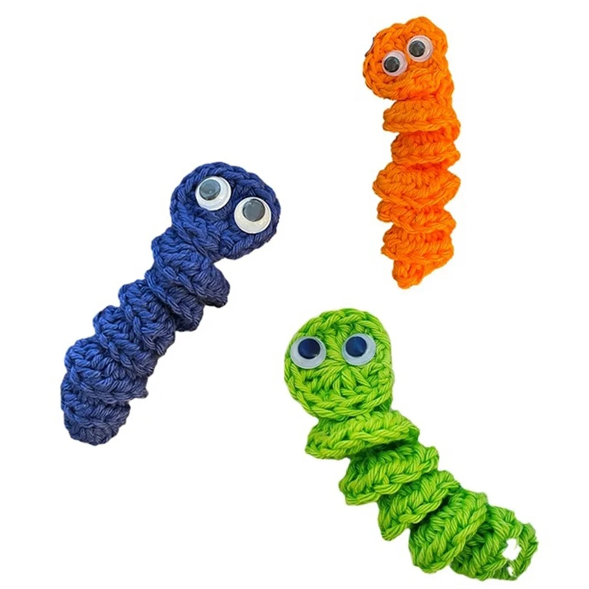 A72I Handmade Emotional Support Worry Worm Gift, Crochet Worry Worm Inspirational Cares , Cute Knitted Gift A
A72I Handmade Emotional Support Worry Worm Gift, Crochet Worry Worm Inspirational Cares , Cute Knitted Gift A