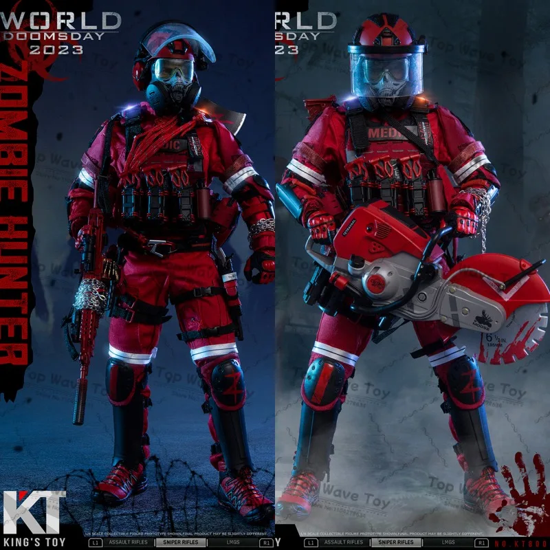 New Stock KING'S TOY KT8009 1/6 Male Soldier World Doomsday Zombie Hunter Full Set Model 12Inch Action Figure Super Movable Doll
New Stock KING'S TOY KT8009 1/6 Male Soldier World Doomsday Zombie Hunter Full Set Model 12Inch Action Figure Super Movable Doll