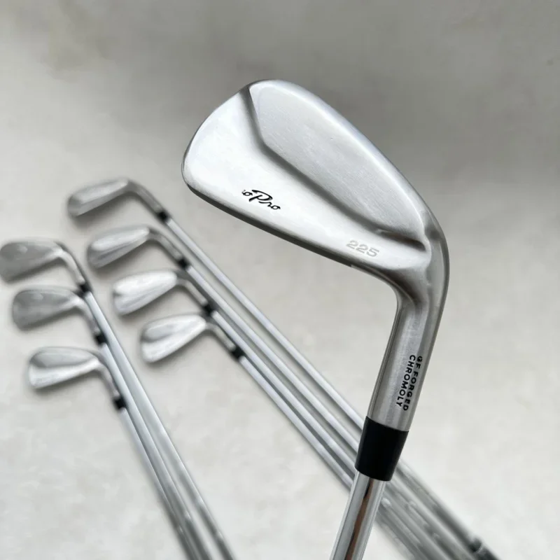 New Men's PRO 225 Golf club Silver PRO225 irons Iron Set 4-9PS (8pcs) With Steel/Graphite Shaft Head Cover
New Men's PRO 225 Golf club Silver PRO225 irons Iron Set 4-9PS (8pcs) With Steel/Graphite Shaft Head Cover