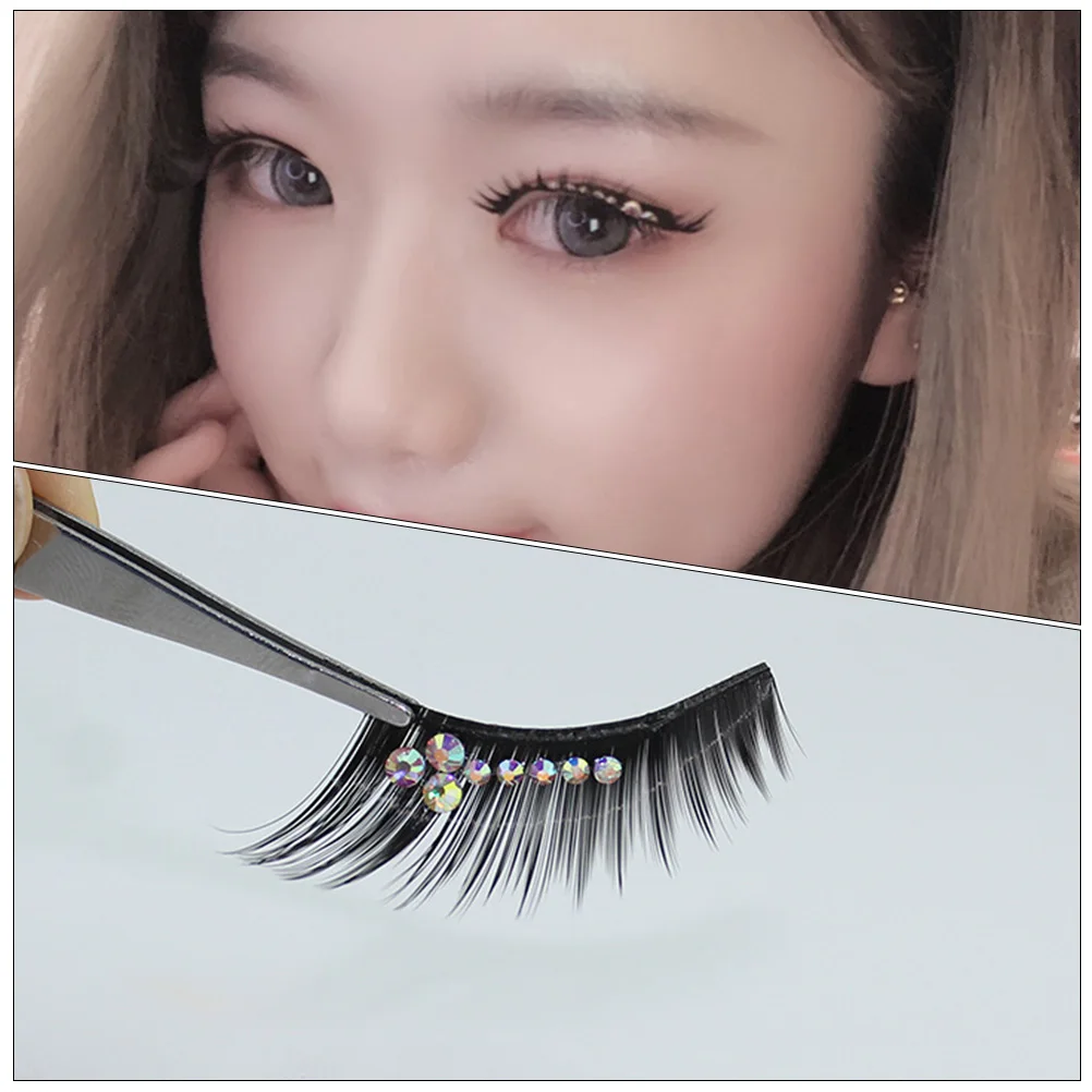 5 Pairs Stage Eyelashes False Extensions Long Fake Lash Thickening Women Performance Colored Gems Realistic lashes
5 Pairs Stage Eyelashes False Extensions Long Fake Lash Thickening Women Performance Colored Gems Realistic lashes