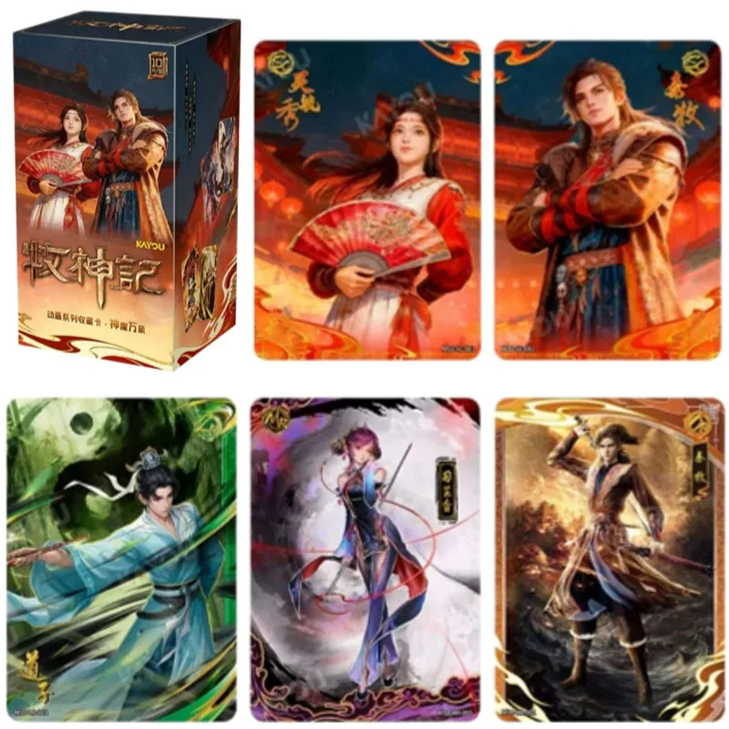 KAYOU Genuine Tales of Qin Mu Card Tales of Qin Mu Animation A Myriad of Gods and Demons Series Anime Collection Card Toy Gift
KAYOU Genuine Tales of Qin Mu Card Tales of Qin Mu Animation A Myriad of Gods and Demons Series Anime Collection Card Toy Gift