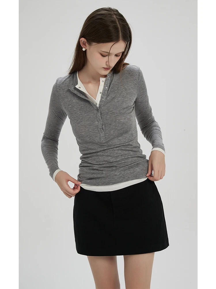 Женский комплект из двух предметов Chun Ye: белая шерстяная шелковая футболка с круглым вырезом и длинным рукавом, базовый слой, весенний дизайн, размер S
Женский комплект из двух предметов Chun Ye: белая шерстяная шелковая футболка с круглым вырезом и длинным рукавом, базовый слой, весенний дизайн, размер S