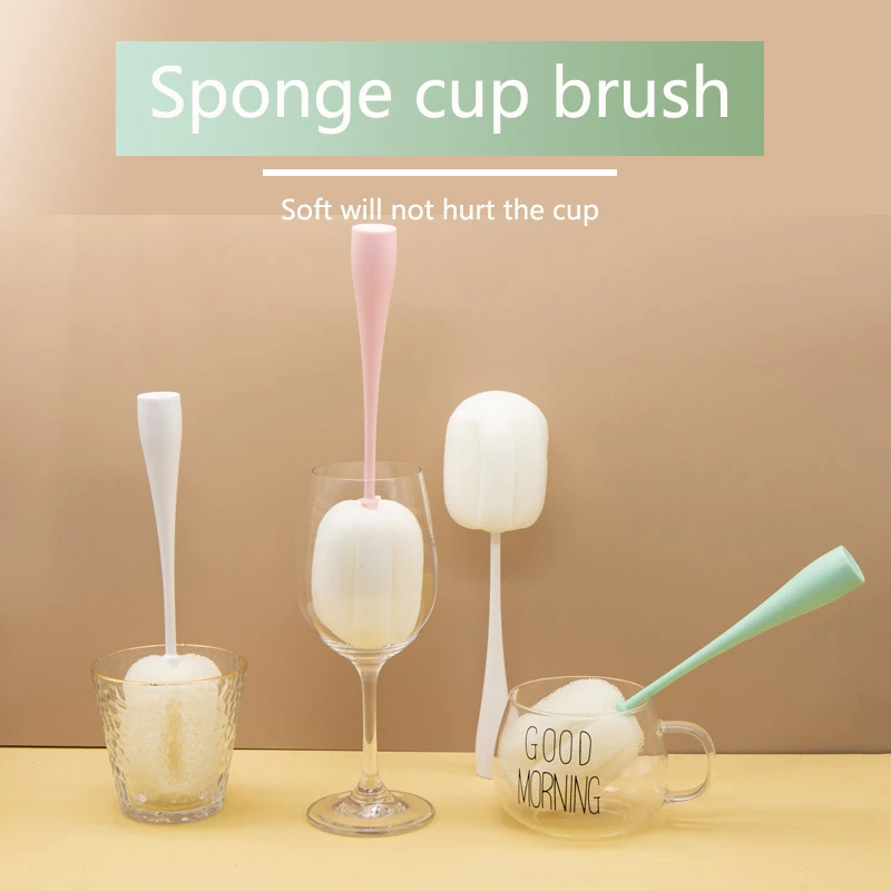 Sponge Cup Brush Bottle Brush Insulation Cup Washing Cup Brush No Dead-end Cleaning Brush Multifunctional Cup Brush
Sponge Cup Brush Bottle Brush Insulation Cup Washing Cup Brush No Dead-end Cleaning Brush Multifunctional Cup Brush