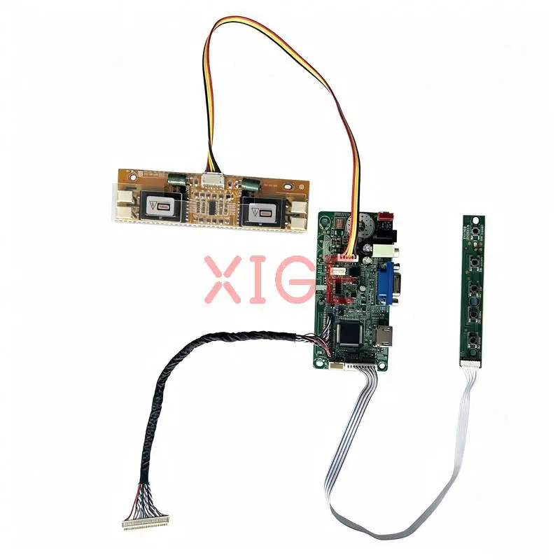 Display Drive Controller Board Fit LTM201UX-L01 M201UN04 V0 1600*1200 1600x1200 30 Pins LVDS VGA+HDMI-Compatible 4-CCFL Kit DIY
Display Drive Controller Board Fit LTM201UX-L01 M201UN04 V0 1600*1200 1600x1200 30 Pins LVDS VGA+HDMI-Compatible 4-CCFL Kit DIY
