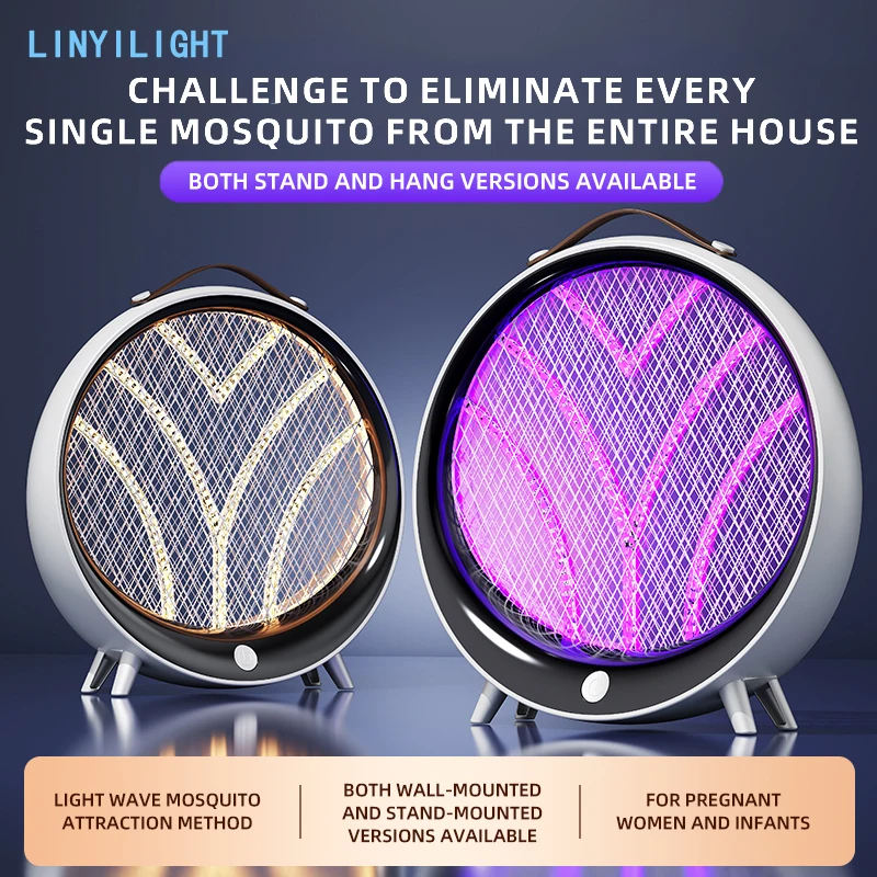 2in1 Multifunctional Mosquito Killer Device Rechargeable Mosquito Killer Lamp Physical Mosquito Repellent for Outdoor Indoor
2in1 Multifunctional Mosquito Killer Device Rechargeable Mosquito Killer Lamp Physical Mosquito Repellent for Outdoor Indoor