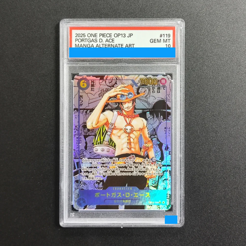Proxy DIY 2025 ONE PIECE OP13 JP PORTGAS D.ACEMANGA ALTERNATE ART 119 Rating Card 10 Mt 10 Card Labels Gift Cards Toys
Proxy DIY 2025 ONE PIECE OP13 JP PORTGAS D.ACEMANGA ALTERNATE ART 119 Rating Card 10 Mt 10 Card Labels Gift Cards Toys