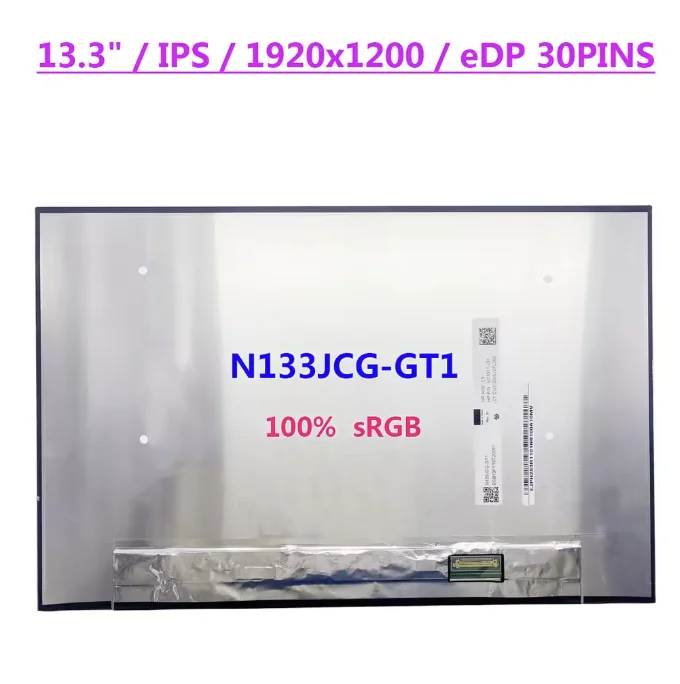 N133JCG-GT1 N133JCG GT1 13,3-дюймовый ЖК-экран для ноутбука 1920*1200 EDP 30 контактов 100% sRGB
N133JCG-GT1 N133JCG GT1 13,3-дюймовый ЖК-экран для ноутбука 1920*1200 EDP 30 контактов 100% sRGB