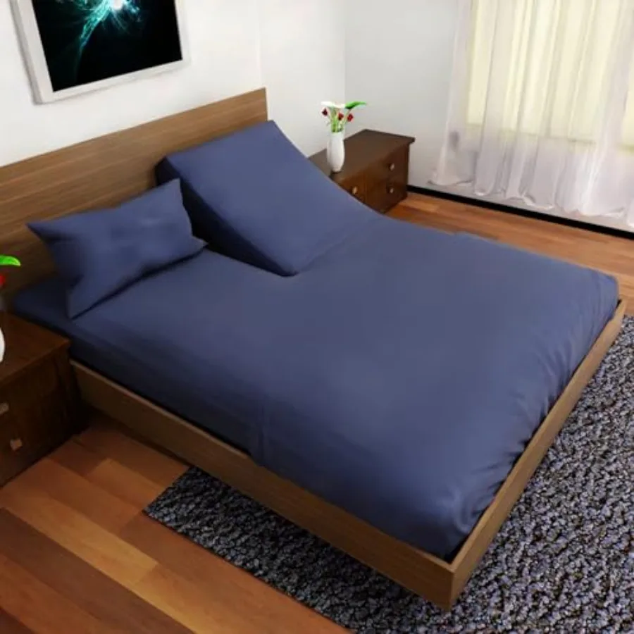 Sheets Sets for Adjustable Bed, 4 Pcs Double Brushed Deep Pockets Microfiber Sheets, 34 Inch Fitted Sheet, 1 Flat Sheet and 2 P
Sheets Sets for Adjustable Bed, 4 Pcs Double Brushed Deep Pockets Microfiber Sheets, 34 Inch Fitted Sheet, 1 Flat Sheet and 2 P
