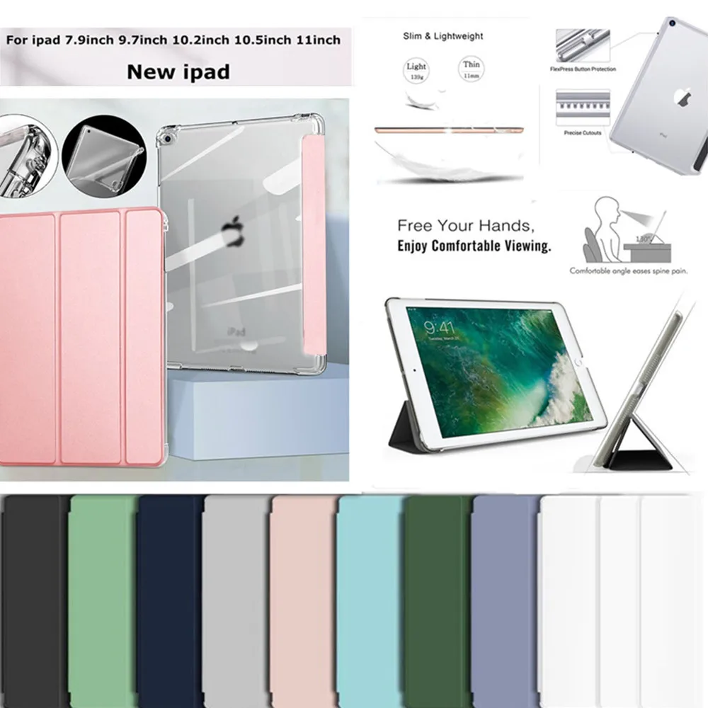 Тонкие умные Чехлы для IPad Pro 11 2021 9,7 2017/2018 Air 1/2/3 10,5 Gen 9/7/8 10,2 Mini 1 2 3 4 5 6, Гибкие Силиконовые мягкие задние крышки
Тонкие умные Чехлы для IPad Pro 11 2021 9,7 2017/2018 Air 1/2/3 10,5 Gen 9/7/8 10,2 Mini 1 2 3 4 5 6, Гибкие Силиконовые мягкие задние крышки