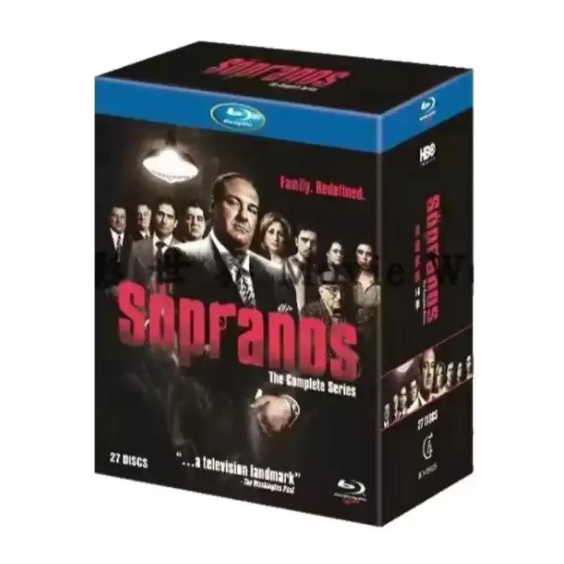Blu-ray Disc The Sopranos Seasons 1–6 American TV Series 1080p Box Set 27 Disc Collector's Edition
Blu-ray Disc The Sopranos Seasons 1–6 American TV Series 1080p Box Set 27 Disc Collector's Edition