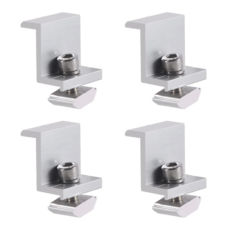 4 Pieces Solar Panel Edge Clamp Brackets Solar End Clamp Adjustable Solar Panel ,30Mm
4 Pieces Solar Panel Edge Clamp Brackets Solar End Clamp Adjustable Solar Panel ,30Mm