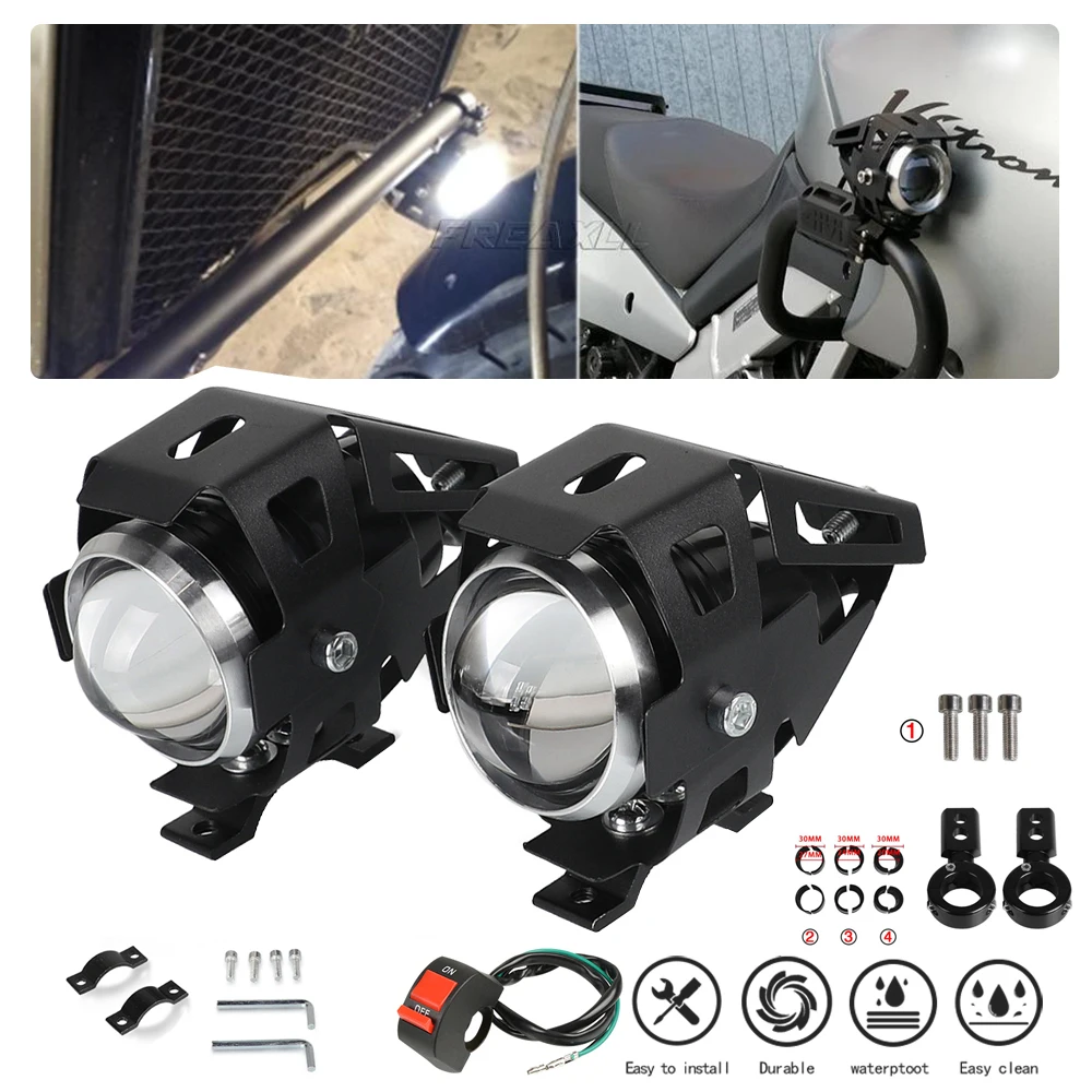 12V Motorcycle Metal Headlight Driving Spot Head Lamp Fog For YAMAHA YZF R125 YZFR125 R 125 2008 2009-2011 2012 2013 YZFR-125
12V Motorcycle Metal Headlight Driving Spot Head Lamp Fog For YAMAHA YZF R125 YZFR125 R 125 2008 2009-2011 2012 2013 YZFR-125