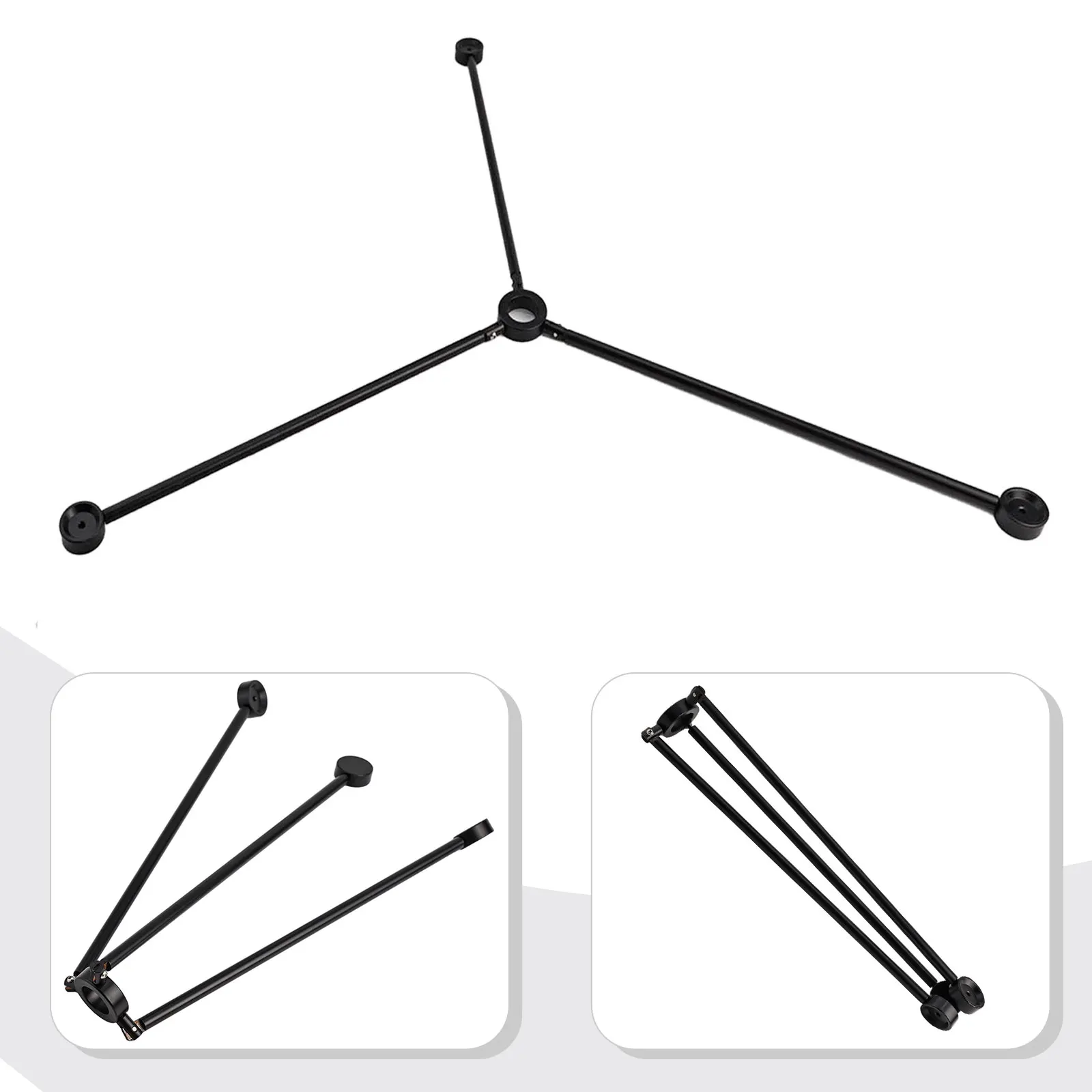 Foldable Floor Guide Tripod with For Stabilizer Support Metal Rod Sections and Anti Slip Round Feet for Measurement
Foldable Floor Guide Tripod with For Stabilizer Support Metal Rod Sections and Anti Slip Round Feet for Measurement