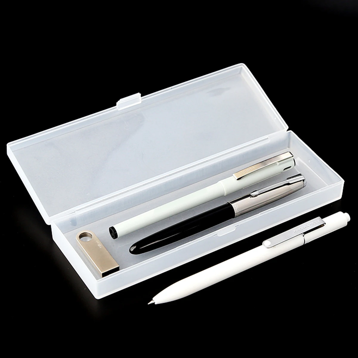 4pcs Stationery Box Translucent Frosted Pencil Case Students Pencil Box Pencil Storage Case (Medium Size White Green)
4pcs Stationery Box Translucent Frosted Pencil Case Students Pencil Box Pencil Storage Case (Medium Size White Green)