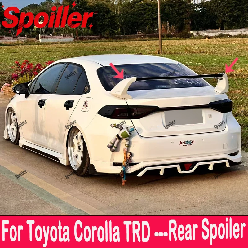 Suitable for 2012-2026 Toyota Corolla TRD car trunk lid boots car wing adjustment external GT black rear spoiler
Suitable for 2012-2026 Toyota Corolla TRD car trunk lid boots car wing adjustment external GT black rear spoiler