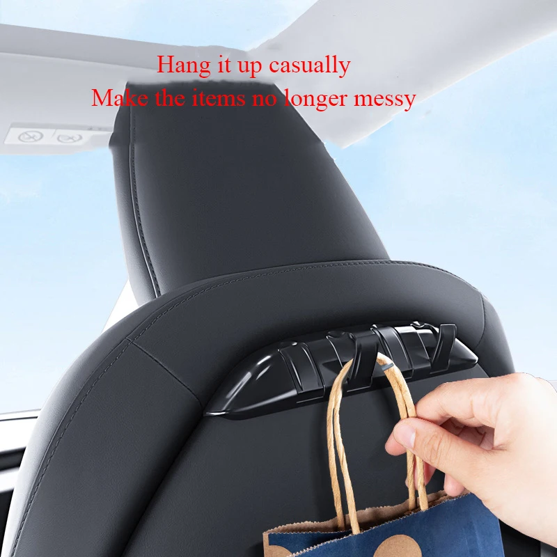 For Tesla Model 3 /Y 2017-2025 Seat Backrest hidden Hook Front Seat Hanger ABS Storage Rack New Model3 Highland Car Accessories
For Tesla Model 3 /Y 2017-2025 Seat Backrest hidden Hook Front Seat Hanger ABS Storage Rack New Model3 Highland Car Accessories