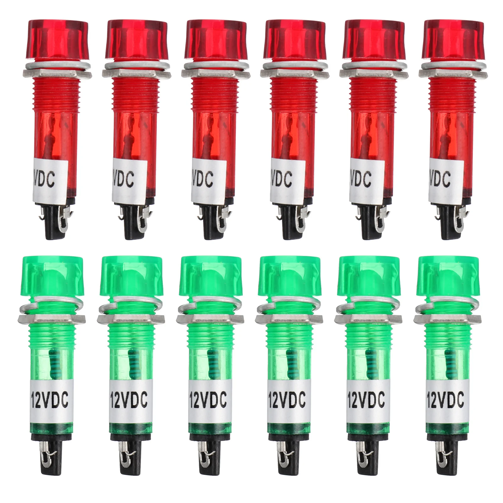 20 Pcs Indexing Signal Light Pilot Lamp Power Indicator Universal LED Plastic Panel Mount
20 Pcs Indexing Signal Light Pilot Lamp Power Indicator Universal LED Plastic Panel Mount