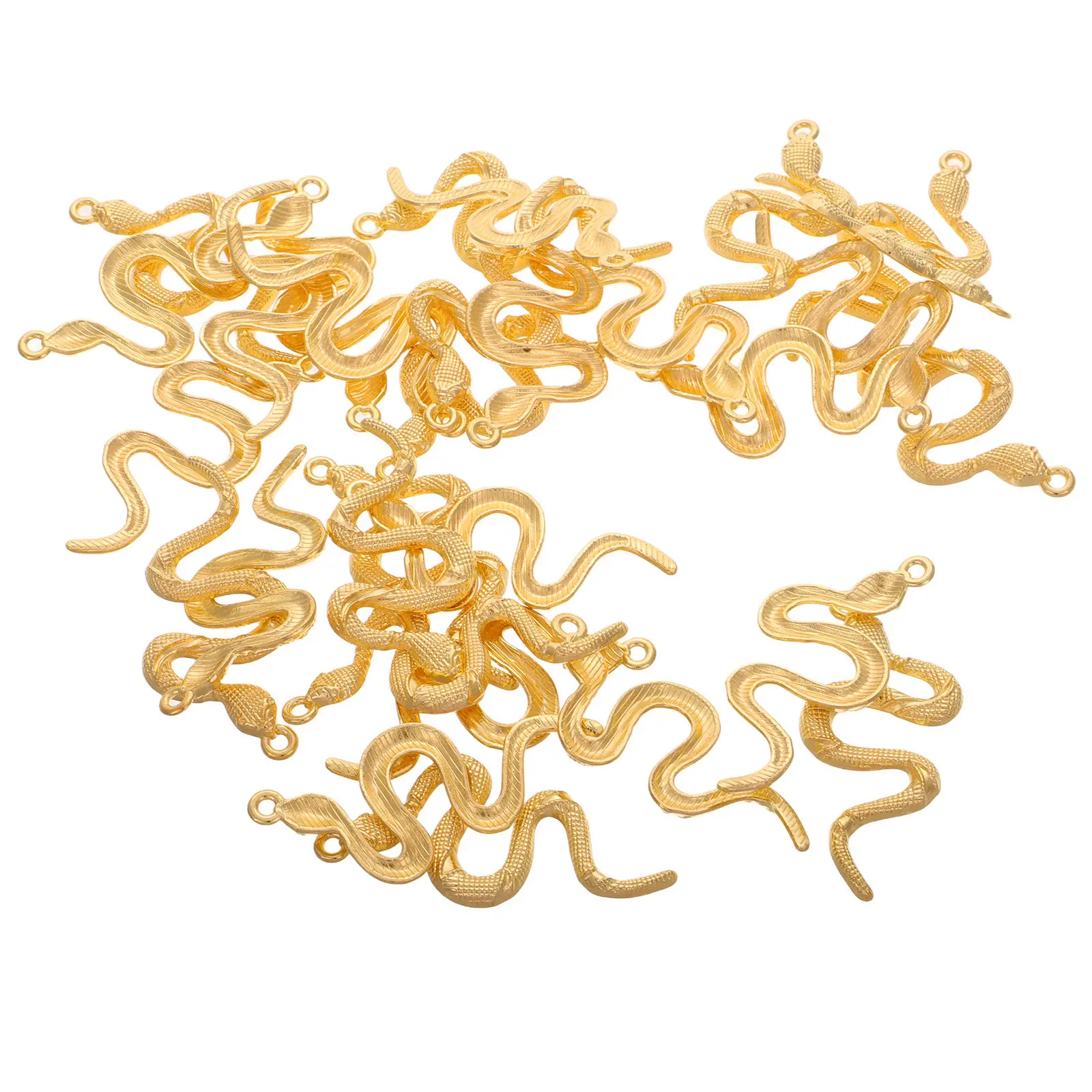 30Pcs Snake Pendants Retro Zinc Alloy Charms DIY Jewelry Making Bracelet Necklace Craft Accessories Jewelry Making Charms
30Pcs Snake Pendants Retro Zinc Alloy Charms DIY Jewelry Making Bracelet Necklace Craft Accessories Jewelry Making Charms