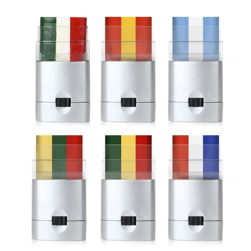Flags Face Paint 3 Color Face Paint Show Prides Washable and Safe for Sensitives Skin for Sports & National TOP quality
Flags Face Paint 3 Color Face Paint Show Prides Washable and Safe for Sensitives Skin for Sports & National TOP quality