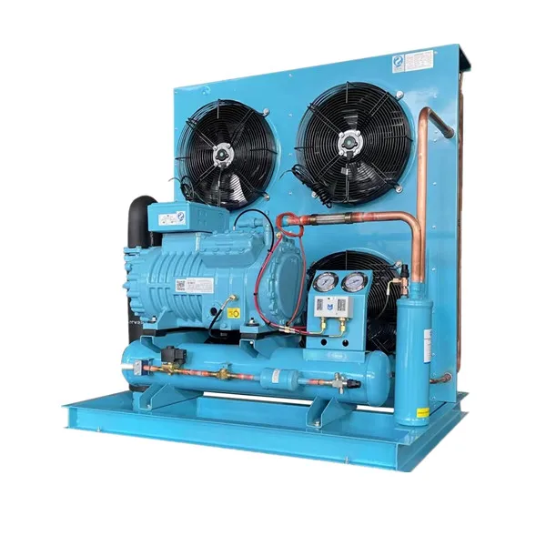 Best Price for Cold Room New Semi-Hermetic Compressor Refrigeration Unit Automatic Air-Cooled Condensing Unit by Bizer
Best Price for Cold Room New Semi-Hermetic Compressor Refrigeration Unit Automatic Air-Cooled Condensing Unit by Bizer