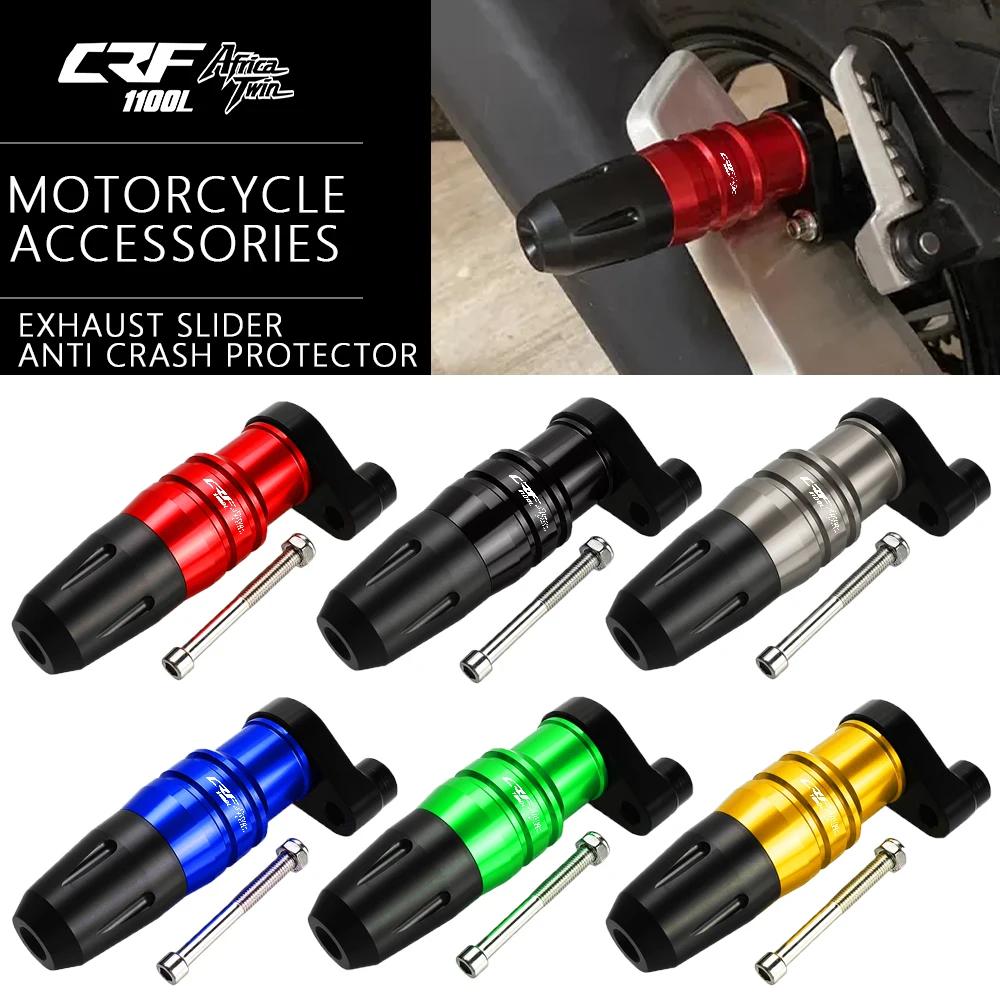 For Honda CRF1100L CRF 1100L AFRICATWIN Motorcycle Accessories Aluminum Crash Pads Exhaust Sliders Crash Protector CRF 1100 L
For Honda CRF1100L CRF 1100L AFRICATWIN Motorcycle Accessories Aluminum Crash Pads Exhaust Sliders Crash Protector CRF 1100 L