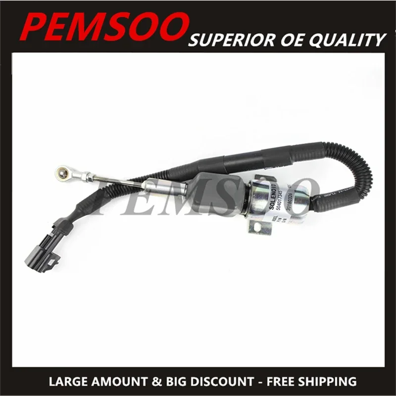 1PC NEW Engine Stop Solenoid ES1751E-12V 504017345 1223.3594.30 for New Holland Parts
1PC NEW Engine Stop Solenoid ES1751E-12V 504017345 1223.3594.30 for New Holland Parts