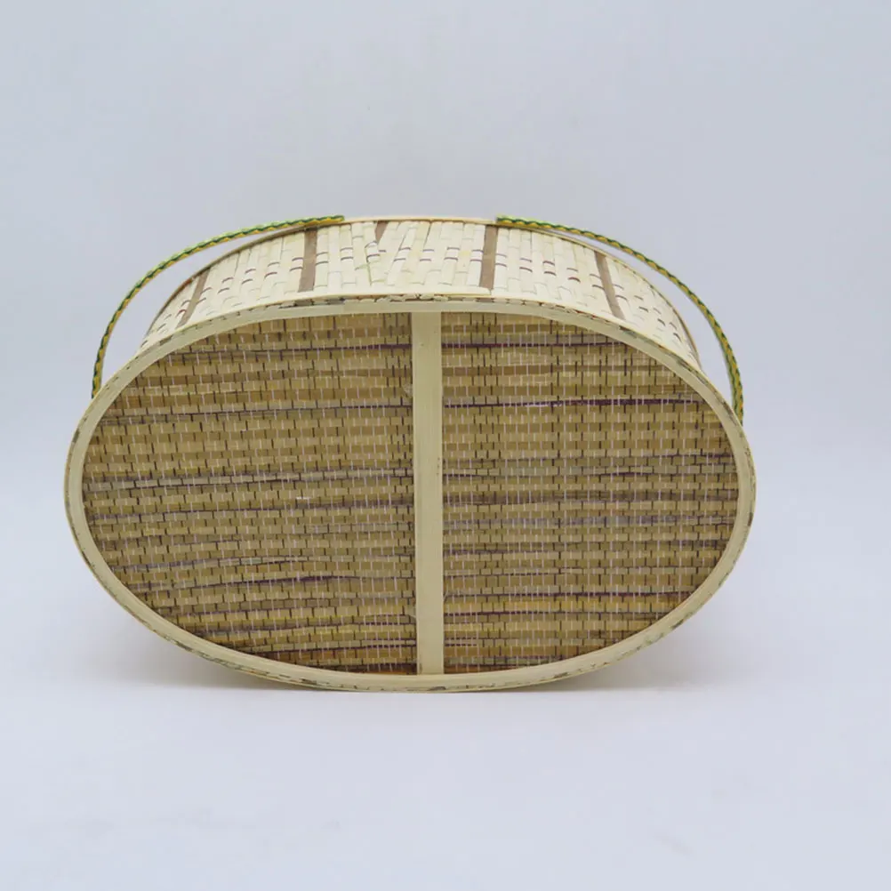 Bamboo Egg Basket Lightweight Reusable Home Kitchen Storage Fruits Vegetable Dessert Container H woven Style
Bamboo Egg Basket Lightweight Reusable Home Kitchen Storage Fruits Vegetable Dessert Container H woven Style
