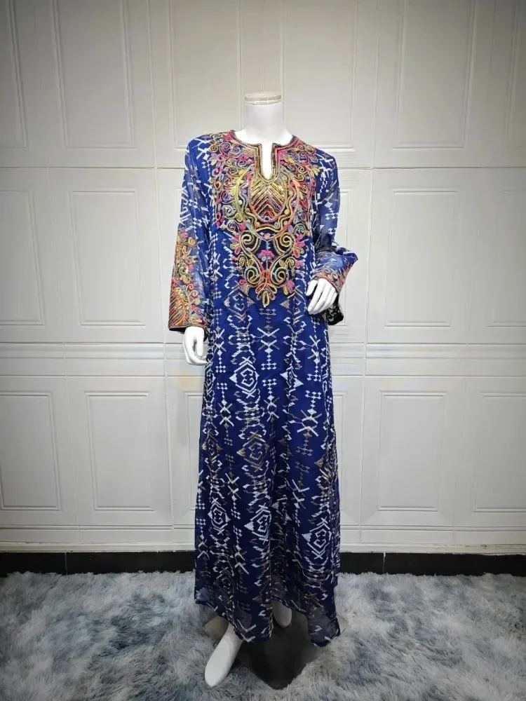 Eid Dress for Women Abaya Muslim Mesh Embroidery Party Vestidos Largos Caftan Robe Jalabiya Dubai Kaftan Ramadan 2025 Morocco
Eid Dress for Women Abaya Muslim Mesh Embroidery Party Vestidos Largos Caftan Robe Jalabiya Dubai Kaftan Ramadan 2025 Morocco