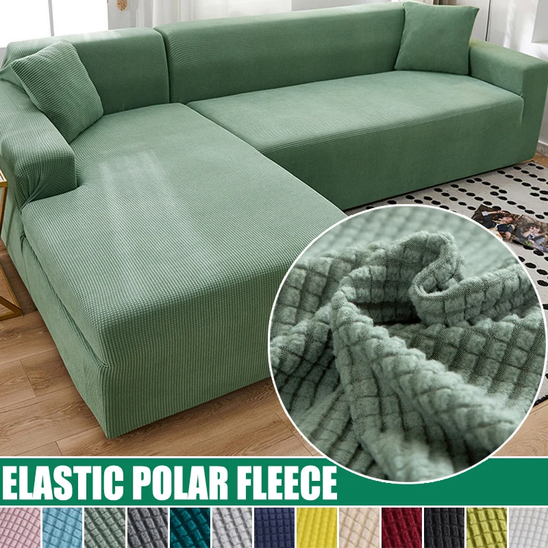 Sofa Cover for Living Room Thick Elastic Polar Fleece 1/2/3/4 Seater L-shaped Corner Sofa Cover for Sofa Chaise Longue
Sofa Cover for Living Room Thick Elastic Polar Fleece 1/2/3/4 Seater L-shaped Corner Sofa Cover for Sofa Chaise Longue
