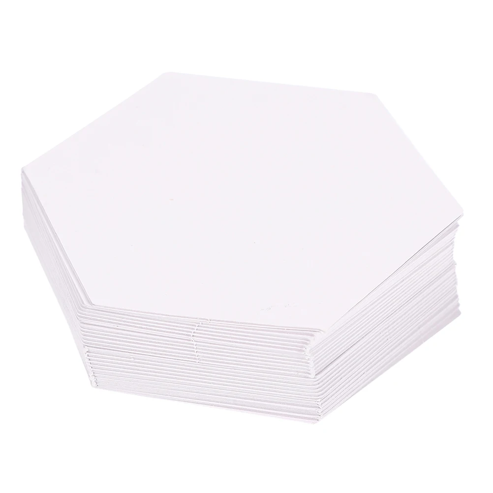 100pcs Quilting Paper Templates Patchwork Papers 16mm Hexagon DIY Crafts H made Sewing Supplies Piercing Tools
100pcs Quilting Paper Templates Patchwork Papers 16mm Hexagon DIY Crafts H made Sewing Supplies Piercing Tools