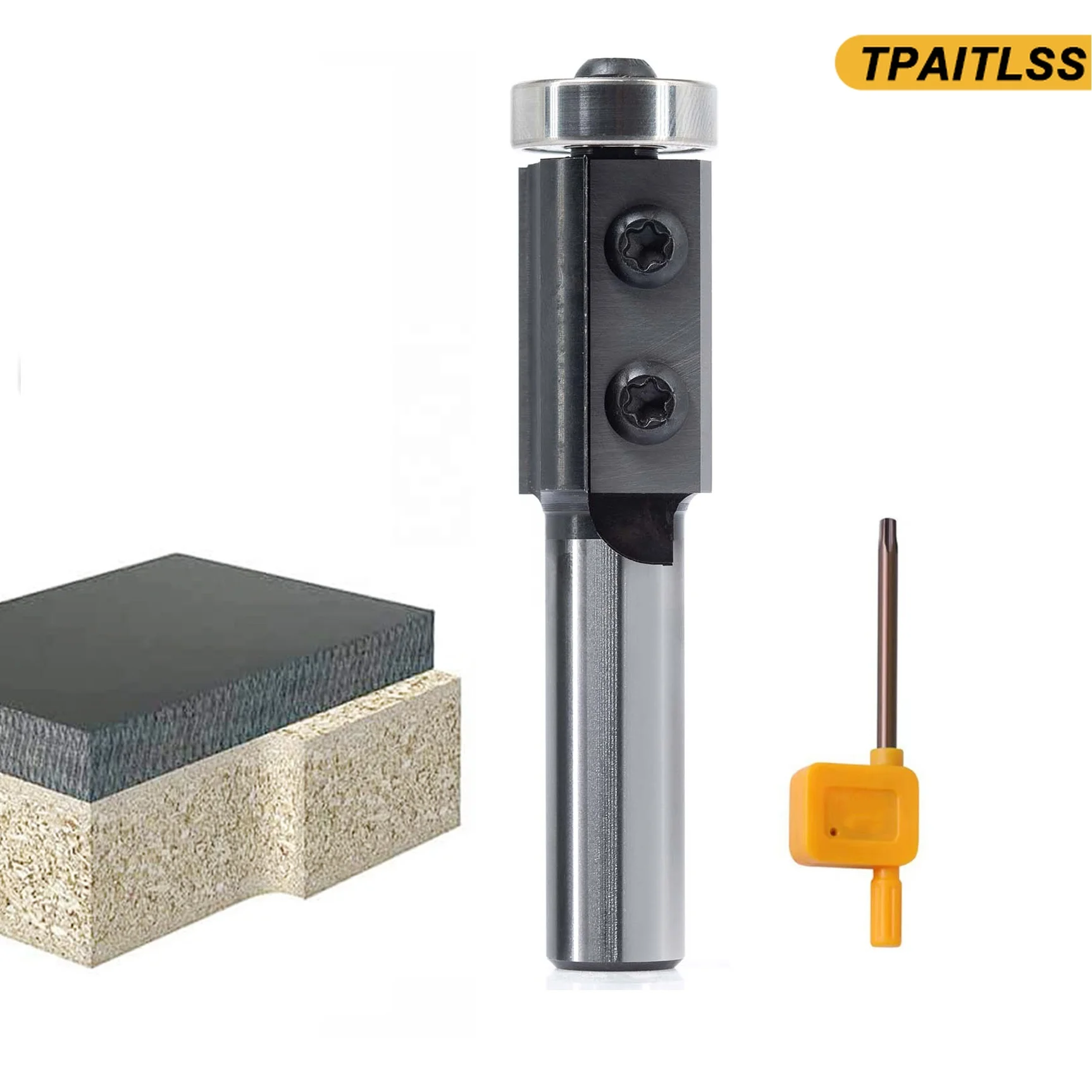 Реверсивные фрезы с заподлицо, хвостовик 1/2 дюйма, твердосплавная накладка со сменными ножами H 30 мм, верхний подшипник
Реверсивные фрезы с заподлицо, хвостовик 1/2 дюйма, твердосплавная накладка со сменными ножами H 30 мм, верхний подшипник