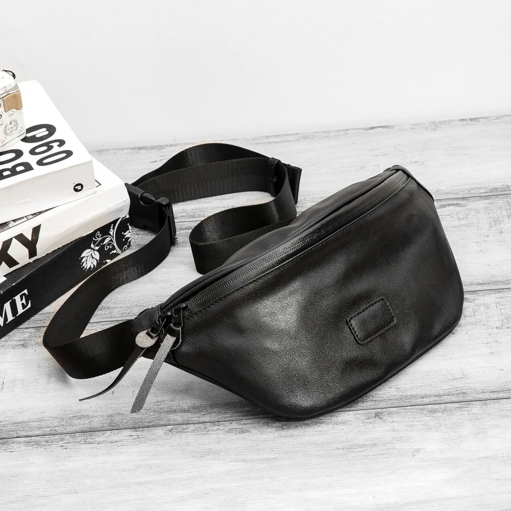 2025 Fashion Japanese Youth Men's Chest Bag Trendy Personalized Waist Bag Men's Cross Shoulder Soft Leather Backpack
2025 Fashion Japanese Youth Men's Chest Bag Trendy Personalized Waist Bag Men's Cross Shoulder Soft Leather Backpack