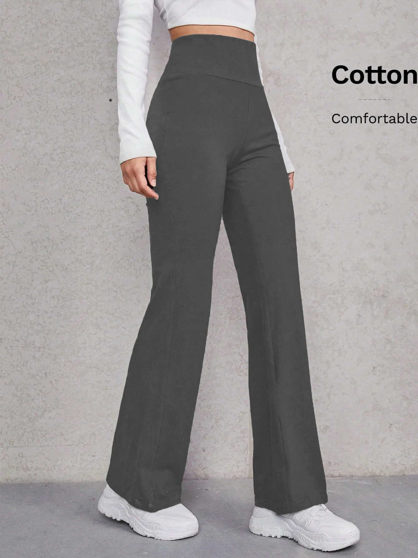 Новые женские брюки-клеш с высокой талией 2026 года: комфортные, эластичные, облегающие, повседневные, для офиса, свободного кроя
Новые женские брюки-клеш с высокой талией 2026 года: комфортные, эластичные, облегающие, повседневные, для офиса, свободного кроя