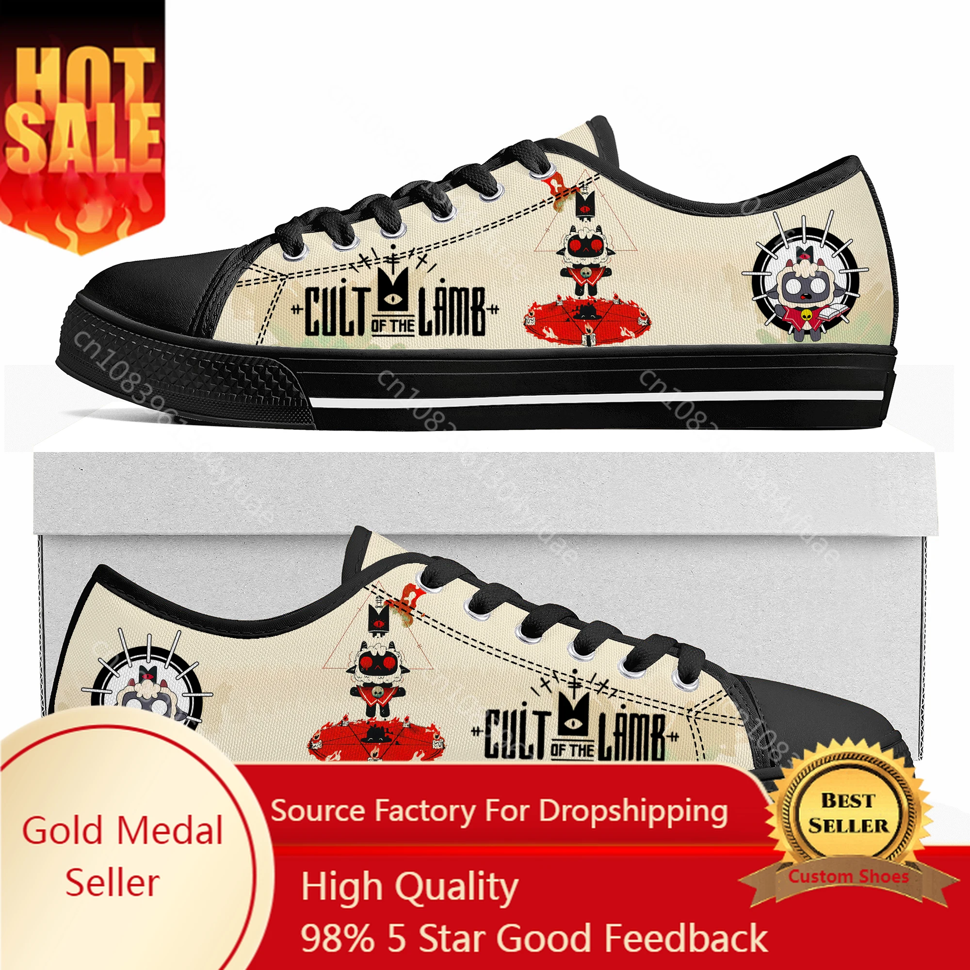C-Cult Of The Low Top Sneakers Game Womens Mens Teenager L-Lamb High Quality Shoes Casual Fashion Tailor Made Canvas Sneaker
C-Cult Of The Low Top Sneakers Game Womens Mens Teenager L-Lamb High Quality Shoes Casual Fashion Tailor Made Canvas Sneaker