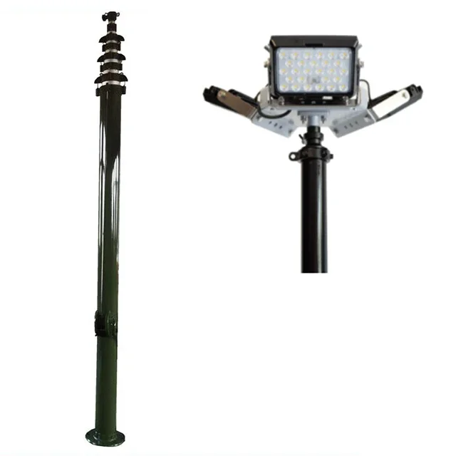 4m Manual Winch Mechanical Retractable Tower Mast for Lighting
4m Manual Winch Mechanical Retractable Tower Mast for Lighting