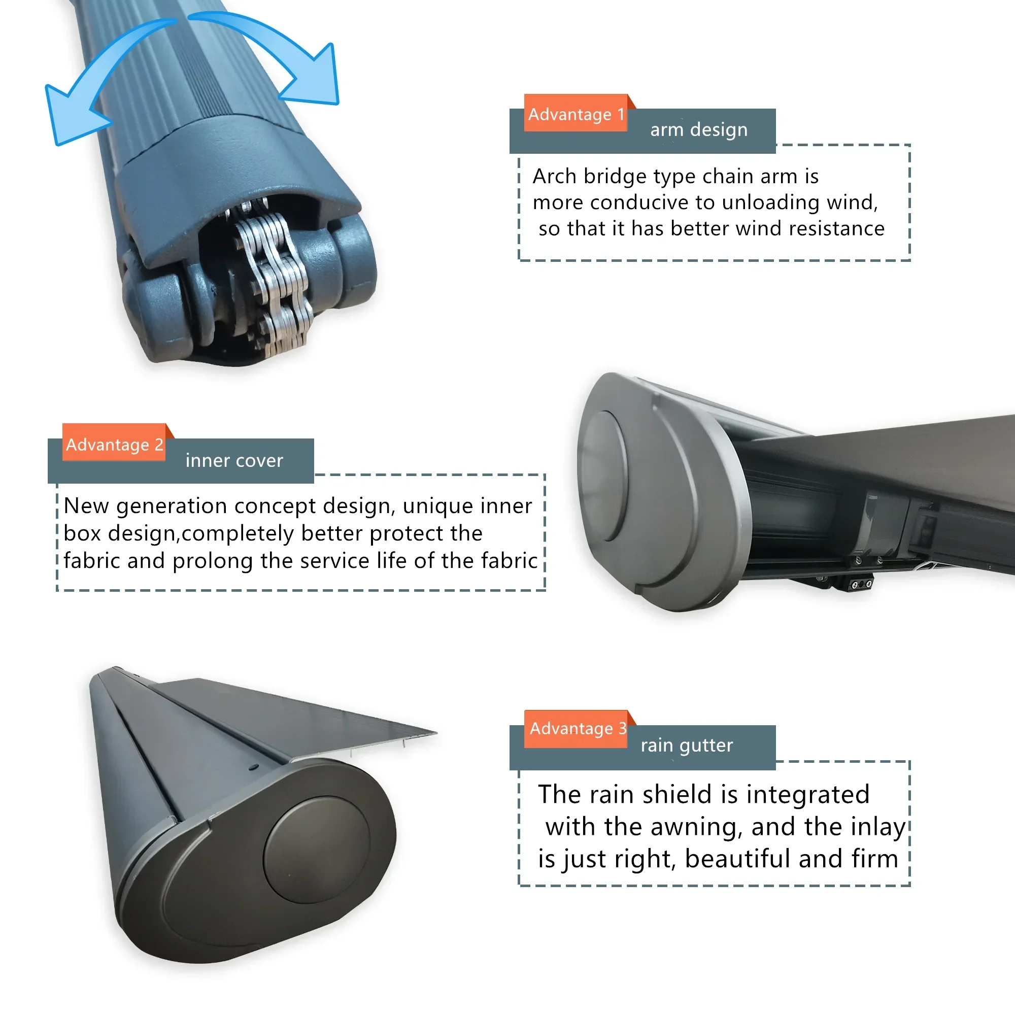 Automatic Awning Outdoor Cassette Foldable Awning Sun Shades Outdoor Retractable Awning Garden Buildings
Automatic Awning Outdoor Cassette Foldable Awning Sun Shades Outdoor Retractable Awning Garden Buildings