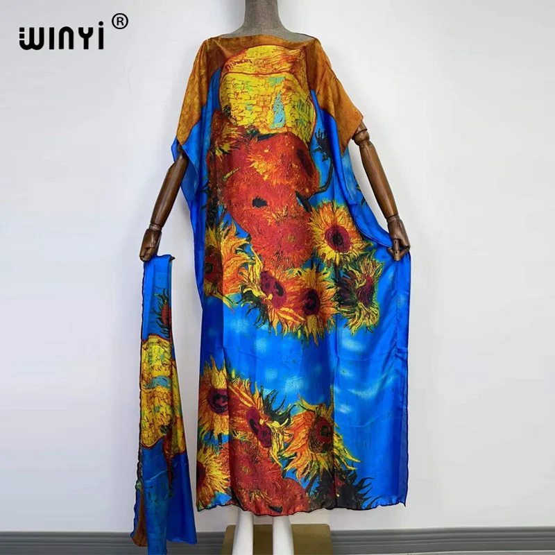 2022 Africa party Dress Print robe femme Loose Elegant Muslim Abaya dress woman winyi Broder Riche Sexy Lady Party maxi beach
2022 Africa party Dress Print robe femme Loose Elegant Muslim Abaya dress woman winyi Broder Riche Sexy Lady Party maxi beach