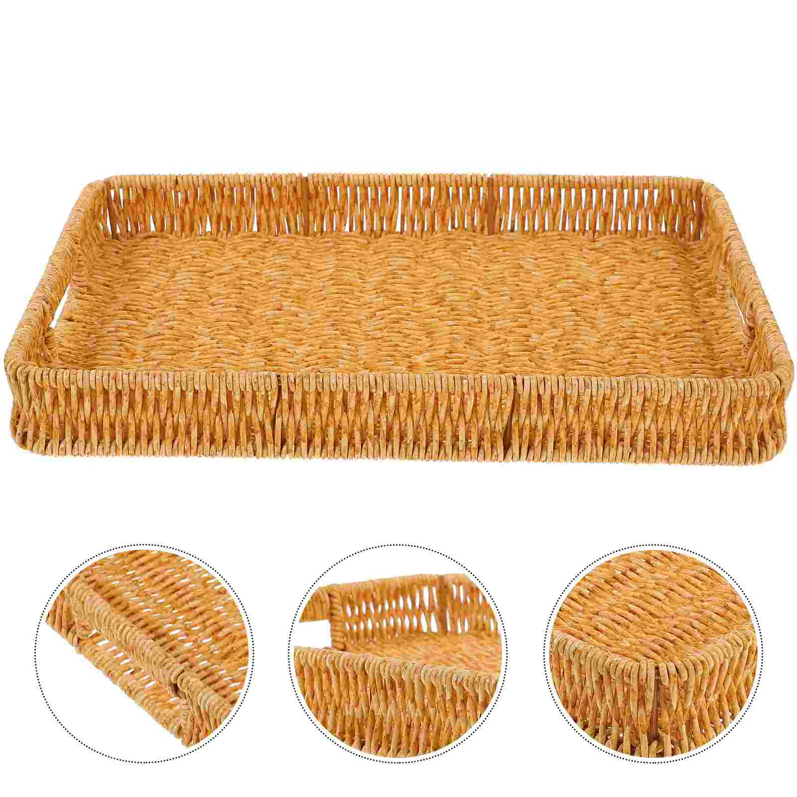 Woven Rattan Handmade Storage Baskets Fruit Serving Bread Bread Serving Basket Basket Home Kitchen Bar Accessories
Woven Rattan Handmade Storage Baskets Fruit Serving Bread Bread Serving Basket Basket Home Kitchen Bar Accessories