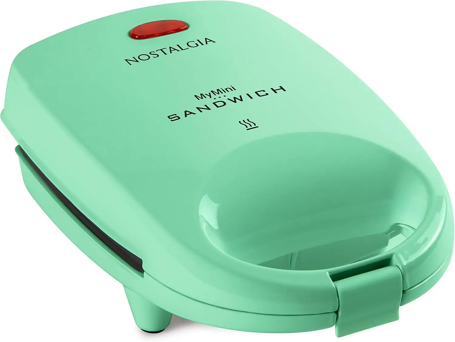 MyMini Personal Sandwich Maker, Nonstick Panini Press, Pizza Pockets, Quesadillas, Mint Green
MyMini Personal Sandwich Maker, Nonstick Panini Press, Pizza Pockets, Quesadillas, Mint Green