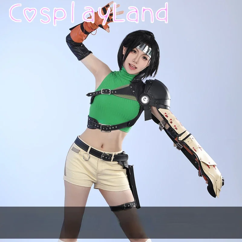 Yuffie Kisaragi Cosplay Costume Female FF 7 Yuffie Game Suit Outfit Full Set Halloween Carnival Party Costumes
Yuffie Kisaragi Cosplay Costume Female FF 7 Yuffie Game Suit Outfit Full Set Halloween Carnival Party Costumes