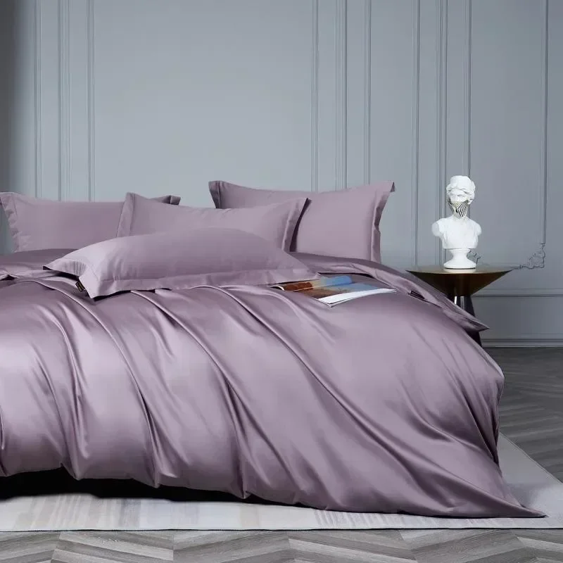 1000TC Egyptian Cotton Solid color bedding set Bright Purple/Blue Duvet cover Double Queen King Family size bed sheet pillowcase
1000TC Egyptian Cotton Solid color bedding set Bright Purple/Blue Duvet cover Double Queen King Family size bed sheet pillowcase