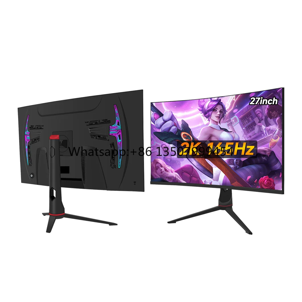 Curved Monitor 32 Inch Gaming Display 2K 2560*1440P 165Hz 1ms Computer Screen VA Panel Game Monitor
Curved Monitor 32 Inch Gaming Display 2K 2560*1440P 165Hz 1ms Computer Screen VA Panel Game Monitor
